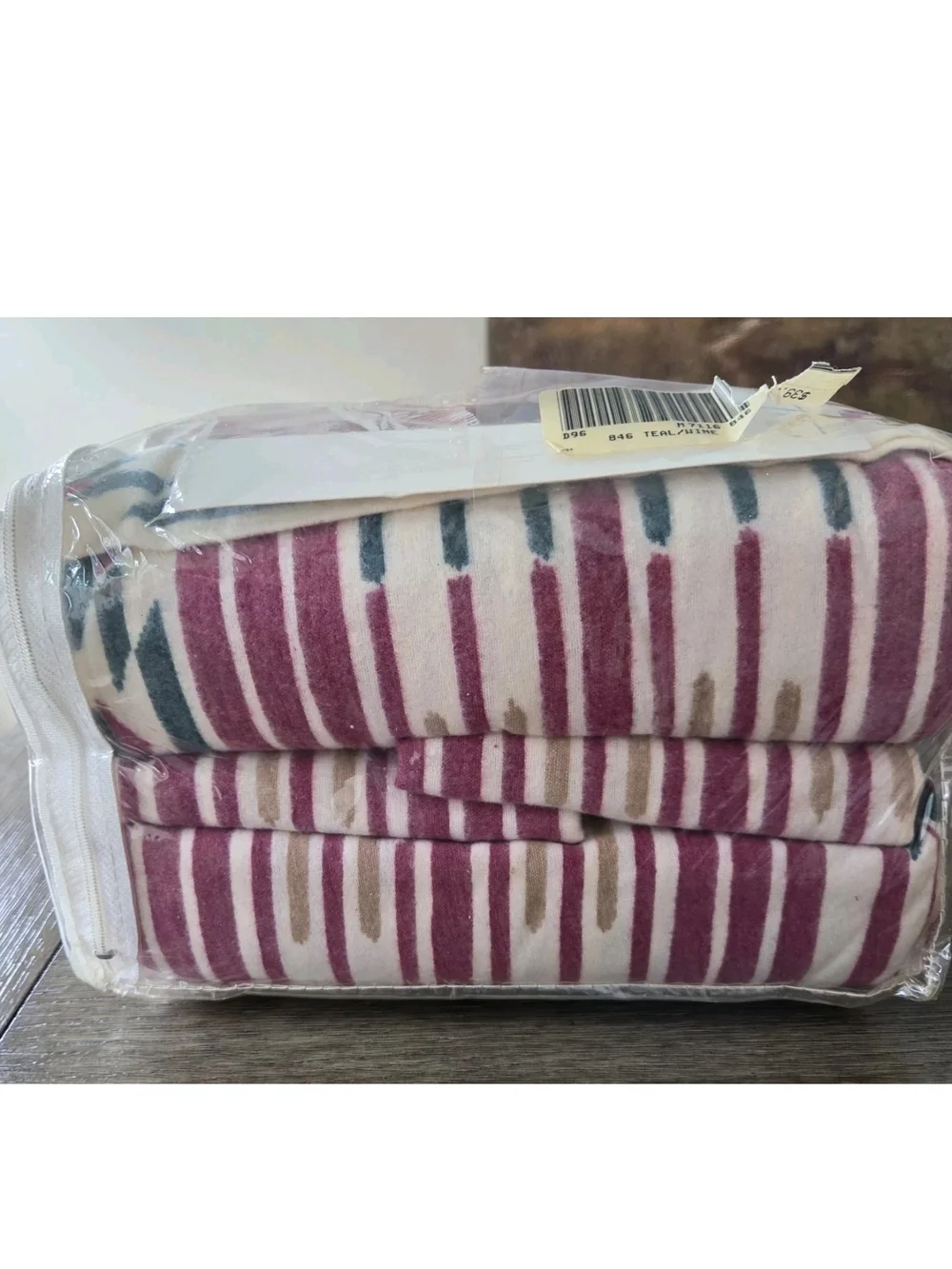 VTG Utica Flannel Aztec Southwest Full Size Sheet Set NOS